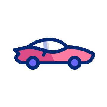 Ícone animado carro