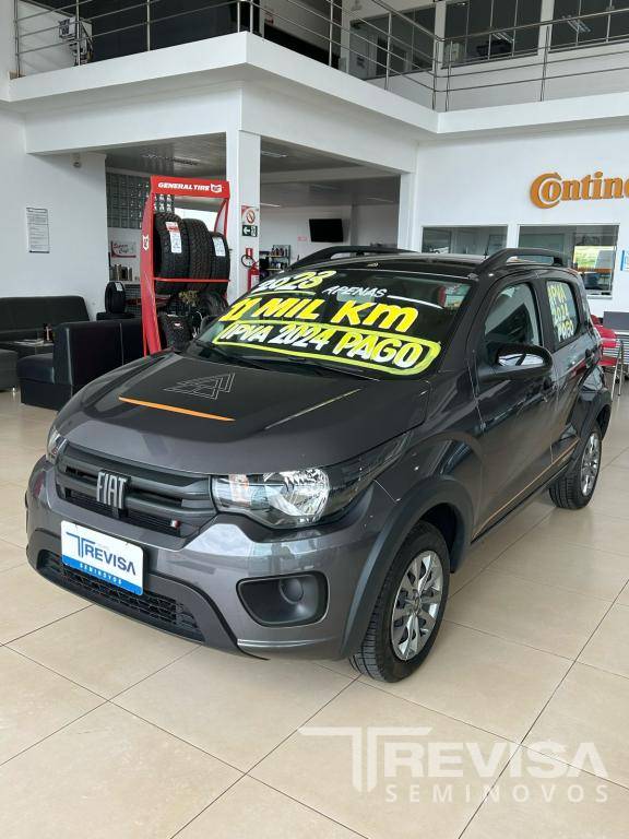 Fiat Mobi Trekking 1.0 IPVA 2024 PAGO - 2023